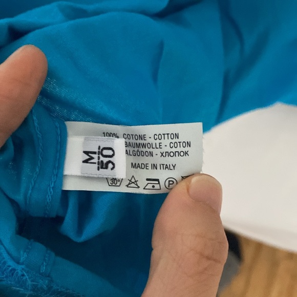 Kiton Short Sleeve Three Button Henley - Picture 7 of 7